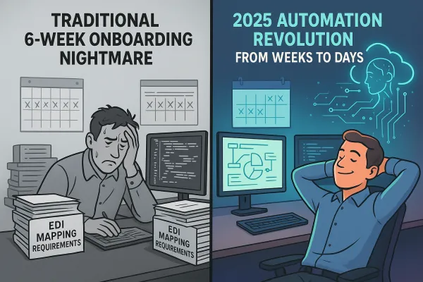 The Complete EDI Partner Onboarding Automation Framework: How to Cut Setup Time from 6 Weeks to 5 Days Using AI-Powered Validation and Pre-Built Templates in 2025